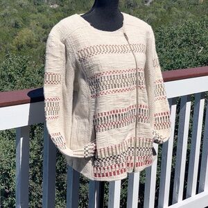 Lucky Brand Asymmetrical‎ Zipper Jacket